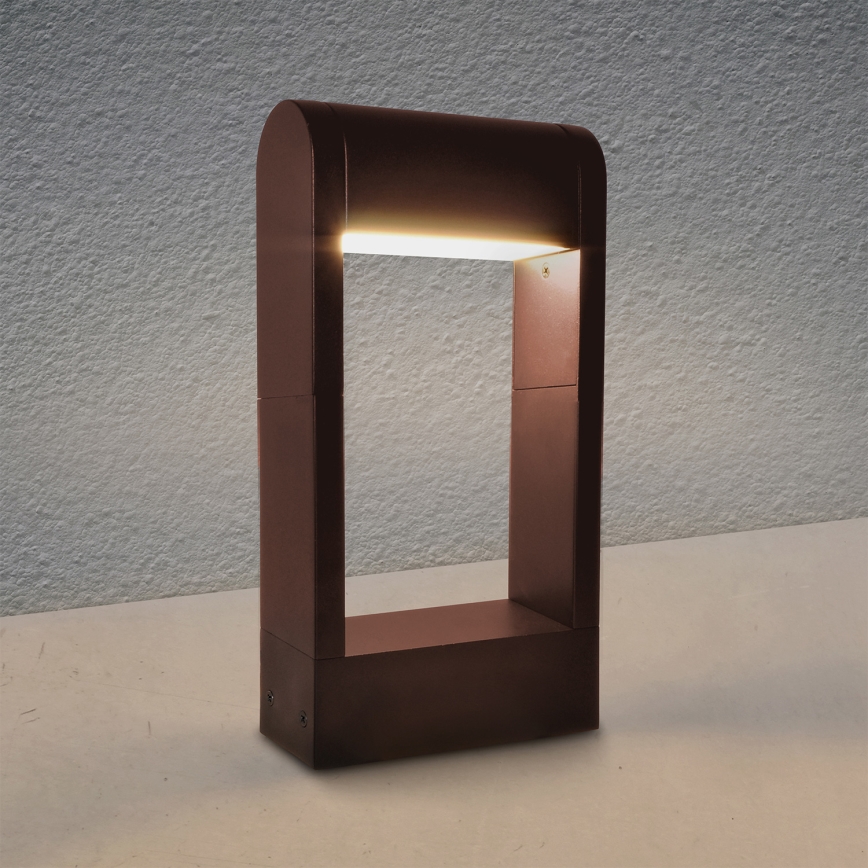 Brilagi - Zunanja LED svetilka CROTONE LED/7W/230V rjava IP54 30 cm