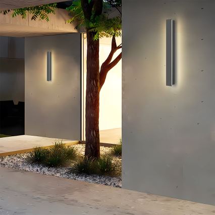 Brilagi - LED zunanja stenska svetilka LINEAR LED/12W/230V 3000K IP65 50 cm antracit CRI 90