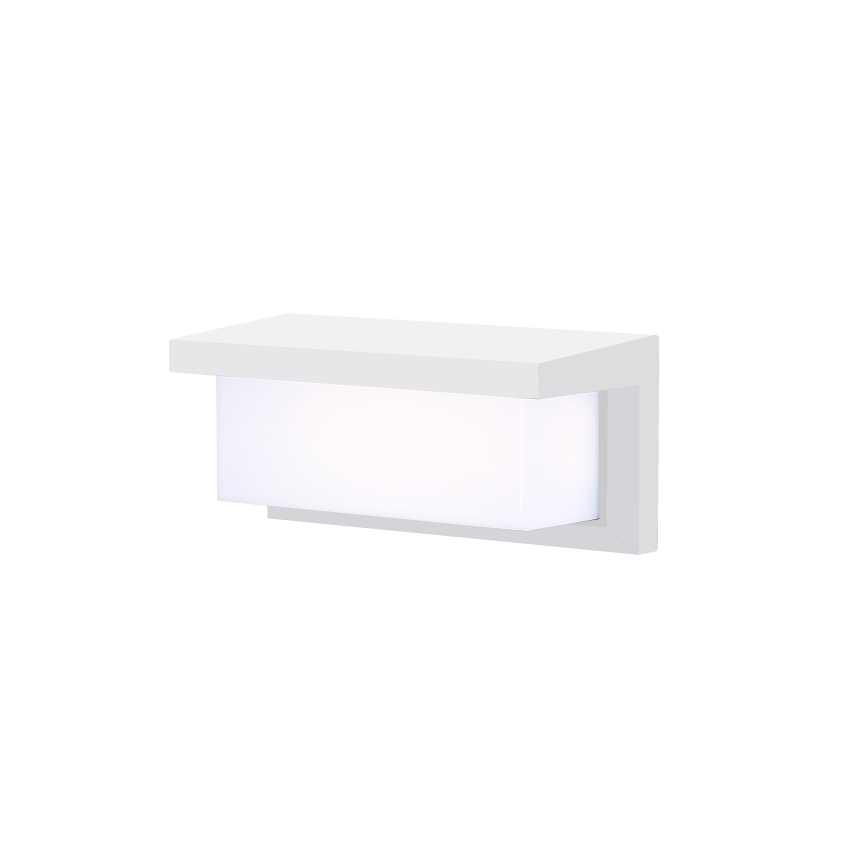 Brilagi - Zunanja stenska svetilka BRICKY 1xE27/60W/230V bela IP54