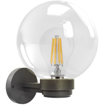 Brilagi - Zunanja stenska svetilka HARBOR 1xE27/40W/230V IP33 antracit/prozorno