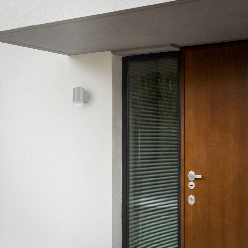 Brilagi - Zunanja stenska svetilka MATERA 1xGU10/30W/230V siva IP54