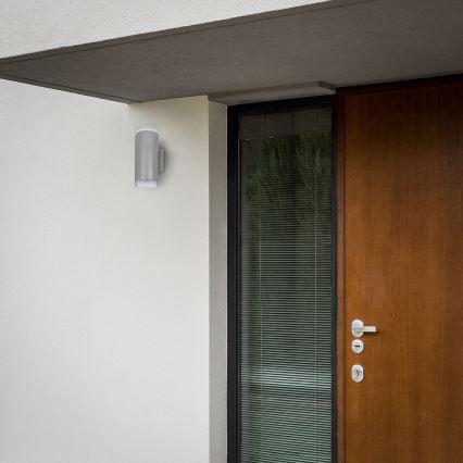 Brilagi - Zunanja stenska svetilka MATERA 2xGU10/30W/230V siva IP54