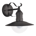 Brilagi - Zunanja stenska svetilka MOLDE 1xE27/60W/230V IP44 črna