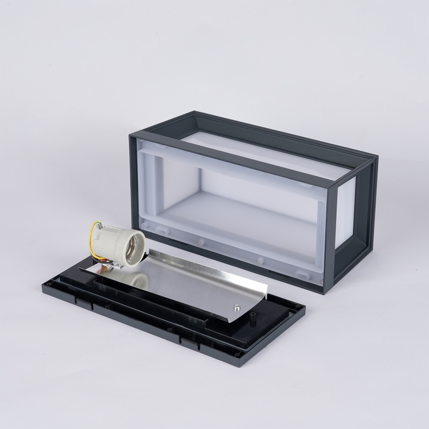 Brilagi - Zunanja stenska svetilka PARKER 1xE27/60W/230V antracit IP44