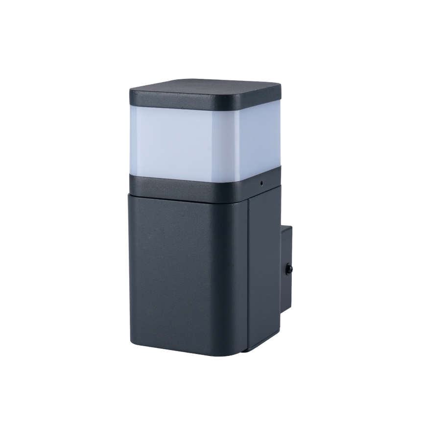 Brilagi - Zunanja stenska svetilka z vtičnico SCHUKO PILLAR 1xG9/11W/230V IP44 antracit