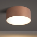 BRILAGI - Zunanja stropna svetilka FORIS LED/20W/230V Ø 15 cm bronasta IP44