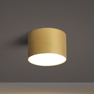 BRILAGI - Zunanja stropna svetilka FORIS LED/9W/230V premer 9 cm zlata IP44
