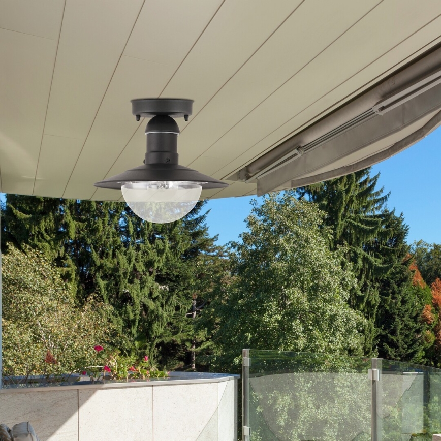 Brilagi - Zunanja stropna svetilka MOLDE 1xE27/60W IP44 črna