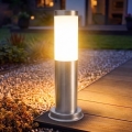 Brilagi - Zunanja svetilka NOVA 1xE27/15W/230V 40 cm IP44 matni krom