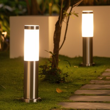 Brilagi - Zunanja svetilka NOVA 1xE27/15W/230V 40 cm IP44 matni krom