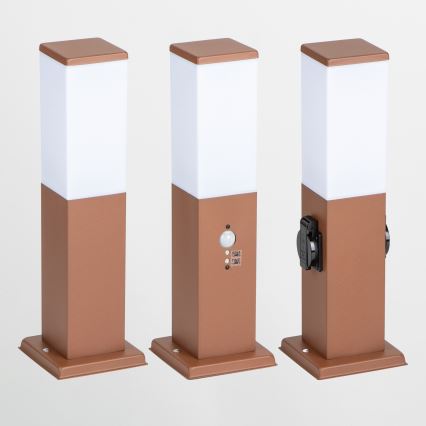 Brilagi - Zunanja svetilka NOVA 1xE27/15W/230V 40 cm IP44 rjava