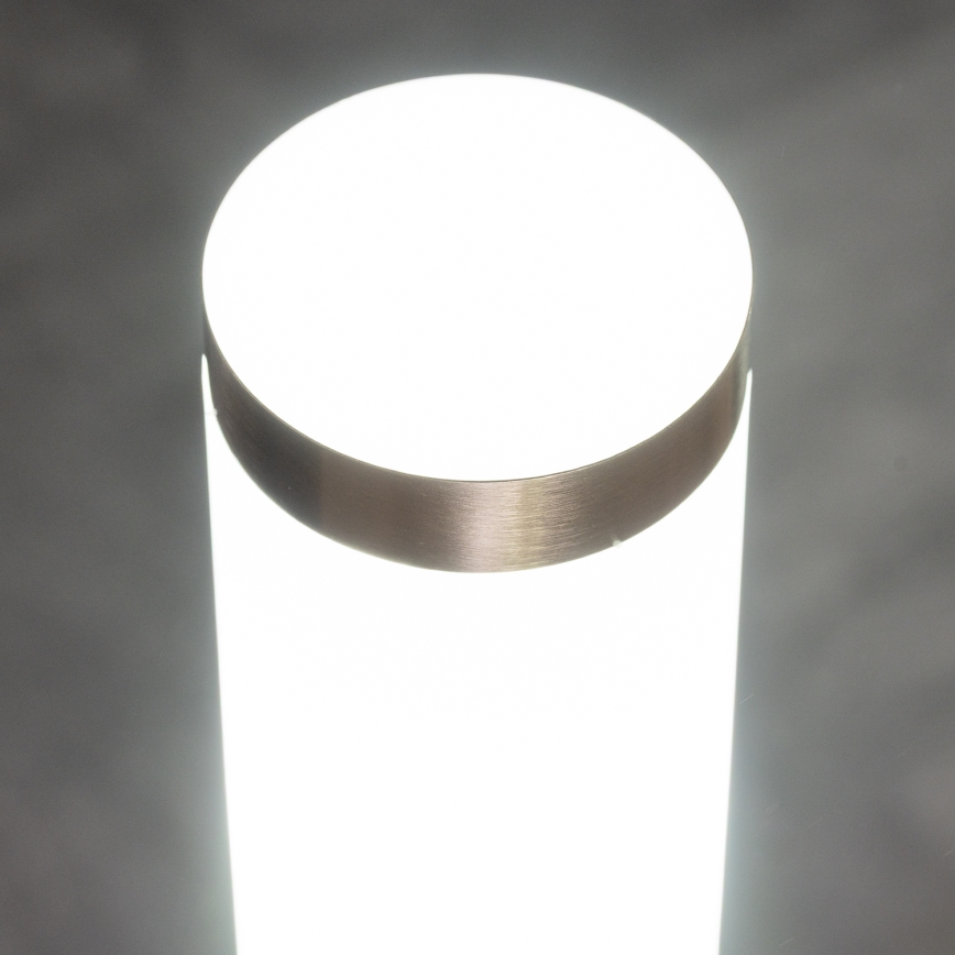 BRILAGI - Zunanja svetilka s senzorjem gibanja ELIA 1xE27/20W/230V IP44 100 cm matni krom