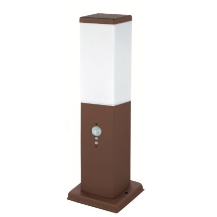 Brilagi - Zunanja svetilka s senzorjem NOVA 1xE27/15W/230V 40 cm IP44 rjava