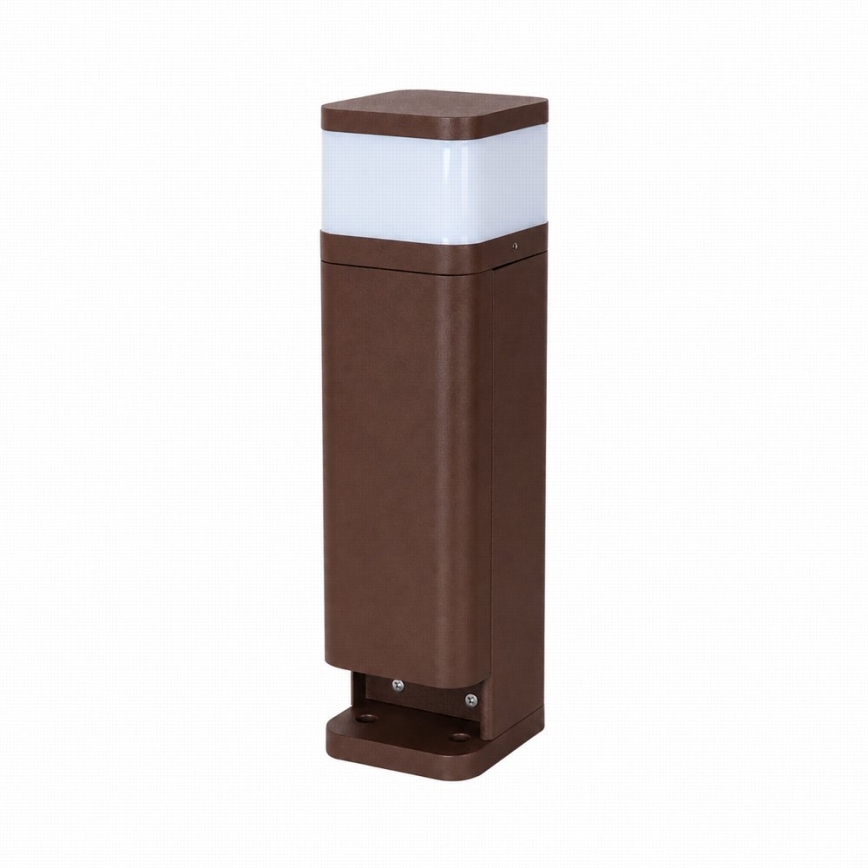 BRILAGI - Zunanja svetilka z 2 SCHUKO vtičnicama PILLAR 1xG9/11W/230V IP44 rjava