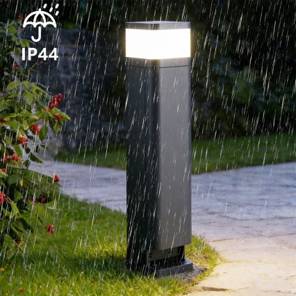 Brilagi - Zunanja svetilka z dvema vtičnicama SCHUKO PILLAR 1xG9/11W/230V IP44 antracit