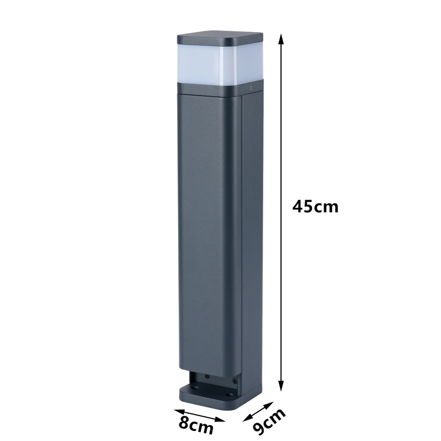 Brilagi - Zunanja svetilka z dvema vtičnicama SCHUKO PILLAR 1xG9/11W/230V IP44 antracit