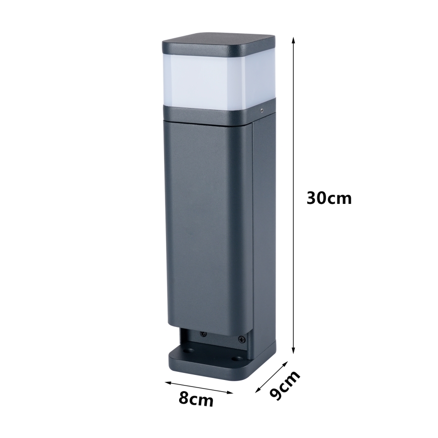 Brilagi - Zunanja svetilka s 2 vtičnicama SCHUKO PILLAR 1xG9/11W/230V IP44 antracit