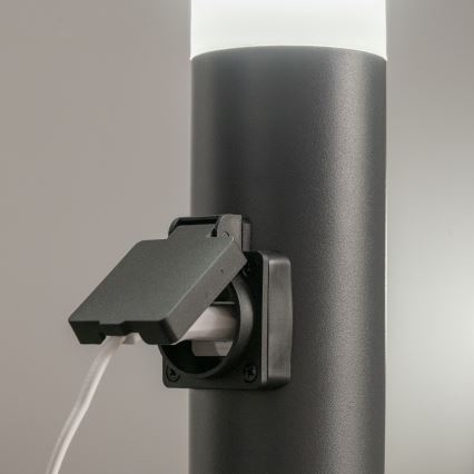 BRILAGI - Zunanja svetilka z vtičnico ELIA 1xE27/20W/230V IP44 50 cm antracitna