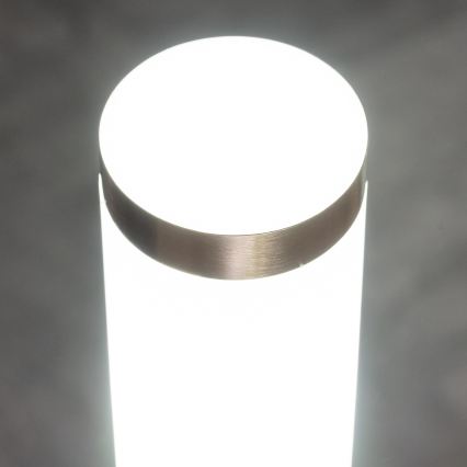 BRILAGI - Zunanja svetilka z vtičnico ELIA 1xE27/20W/230V IP44 50 cm matni krom