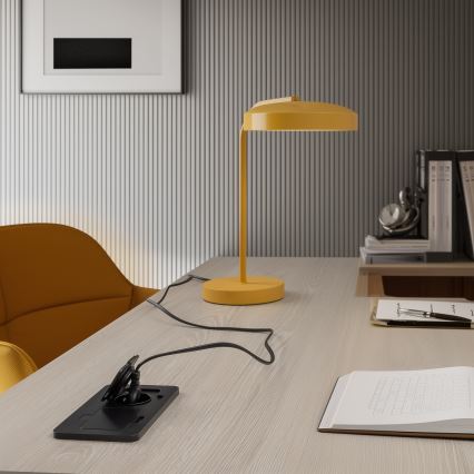 Brilagi - Zunanja vgradna talna dvojna vtičnica IP55, črna, pravokotna