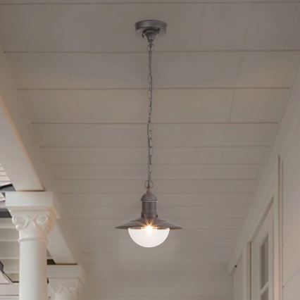 Brilagi - Zunanja viseča svetilka MOLDE 1xE27/60W IP44 črna