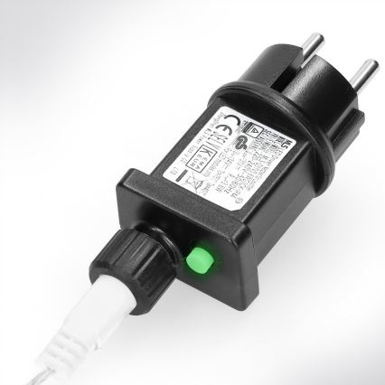 Brilagi - Zunanji LED niz 400xLED/8 funkcij 23m IP44 hladna bela