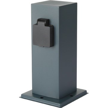 Brilagi - Zunanji stebriček z vtičnicami PILLAR 1Z SCHUKO 230V IP44 antracit