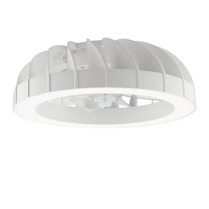Brilliant - LED RGBW zatemnitveni stropni ventilator s svetlobnim virom FANORA LED/30W/230V 2700-6500K premera 46 cm, bela + daljinski upravljalnik