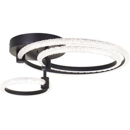 Brilliant - LED Dimmable Stropna Svetilka AYDIN LED/34W/230V 3000-6500K črna + daljinski upravljalnik