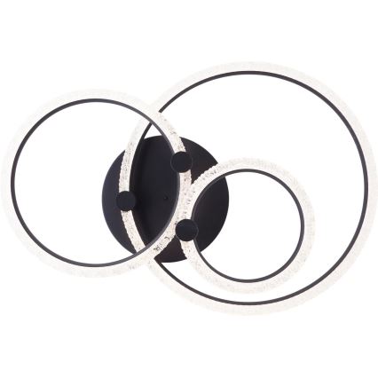 Brilliant - LED Dimmable Stropna Svetilka AYDIN LED/34W/230V 3000-6500K črna + daljinski upravljalnik