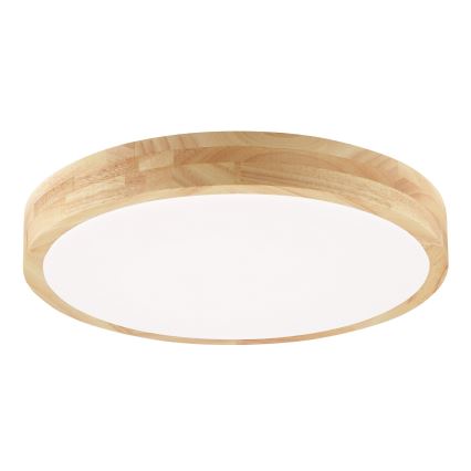 Brilliant - LED kopalniško stropno svetilo MOREEN LED/18W/230V 2700/4000/6500K premer 34 cm IP44 kavčukovec