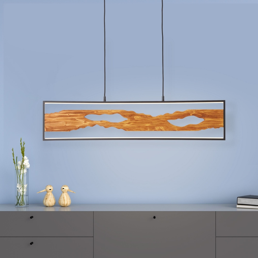 Brilliant - LED Lestenec na vrvici CHAUMONT LED/20W/230V bor