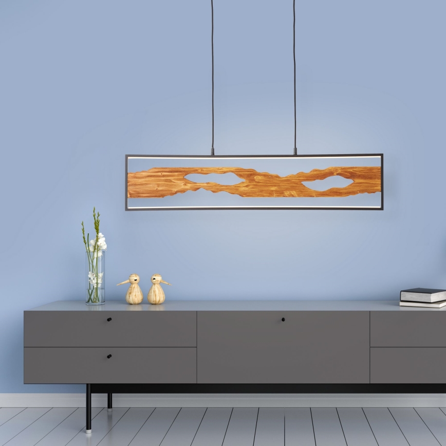 Brilliant - LED Lestenec na vrvici CHAUMONT LED/20W/230V bor