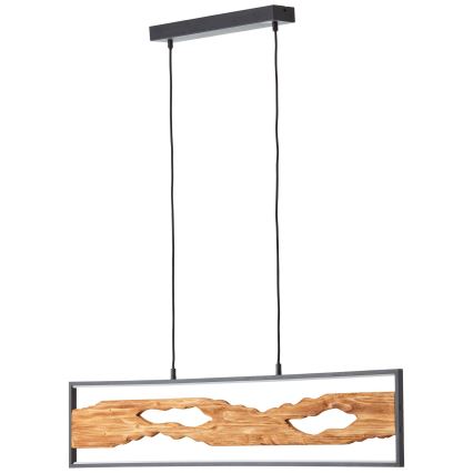 Brilliant - LED Lestenec na vrvici CHAUMONT LED/20W/230V bor