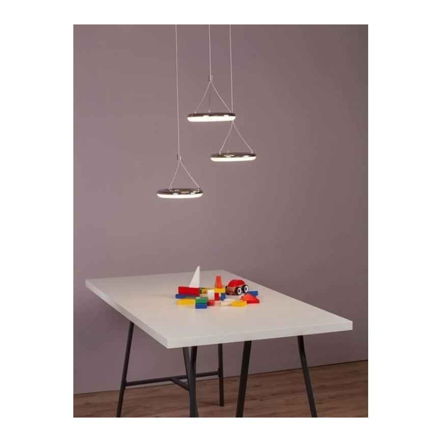 Brilliant - LED Lestenec na vrvici DONUT 3xLED/8,7W/230V