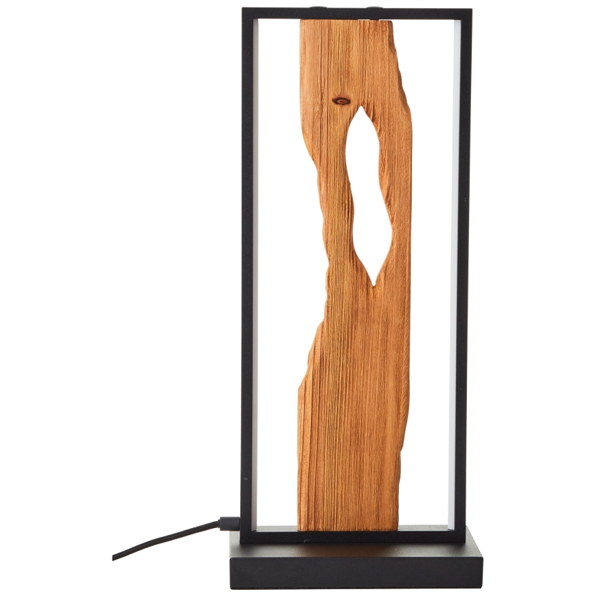 Brilliant - LED namizna svetilka CHAUMONT LED/10W/230V iz borovice