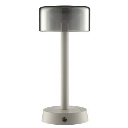 Brilliant - LED zatemnjiva polnilna namizna zunanja svetilka na dotik RAZOR LED/2,5W/5V 2700K 2600 mAh IP44 siva