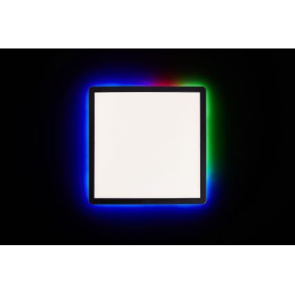Brilliant - LED RGBW Zatemnitvena stropna svetilka SALTERY LED/20W/230V 3000-6500 + Daljinski upravljalnik