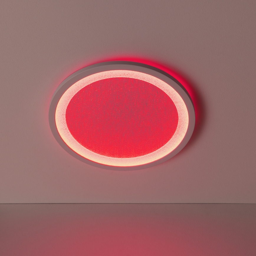 Brilliant - LED RGBW Zatemnitvena stropna svetilka TANIDA LED/22W/230V 3000-6500K+ Daljinski upravljalnik