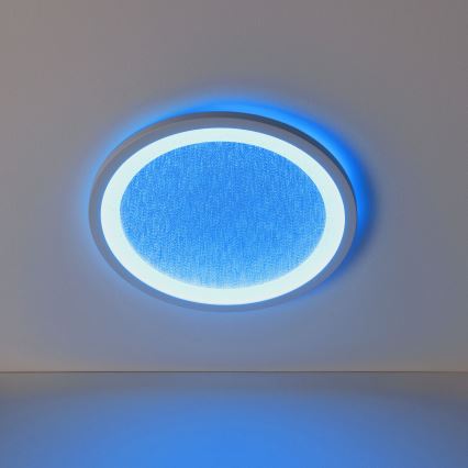 Brilliant - LED RGBW Zatemnitvena stropna svetilka TANIDA LED/22W/230V 3000-6500K+ Daljinski upravljalnik