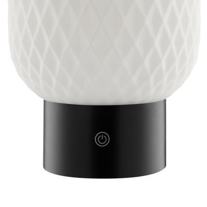 Brilliant - LED RGBW z nastavljivo svetlostjo, polnilna zunanja namizna svetilka z upravljanjem na dotik SARASTRO LED/3W/5V 2700K 1800 mAh IP44 bela
