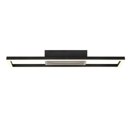 Brilliant - LED RGBW zatemnjujoča stropna svetilka BESSON LED/20W/230V 3000–6500K črna + daljinski upravljalnik