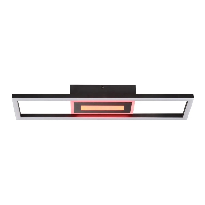 Brilliant - LED RGBW zatemnjujoča stropna svetilka BESSON LED/20W/230V 3000–6500K črna + daljinski upravljalnik