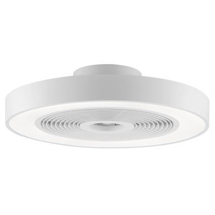 Brilliant - LED RGBW zatemnjevalna stropna svetilka z ventilatorjem CATANIA LED/37W/230V 2700-6500K, premer 48,6 cm, bela + daljinski upravljalnik