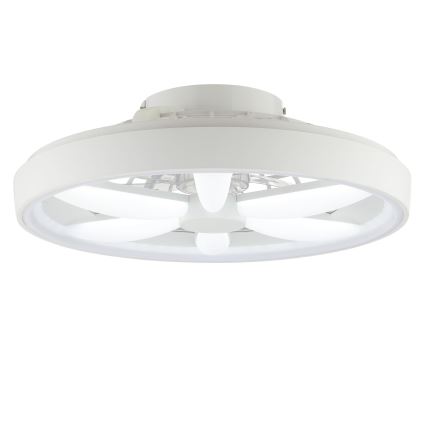 Brilliant - LED RGBW Zatemnitveni stropni ventilator s svetilko GAIANO LED/48W/230V 2700-6500K bela + Daljinski upravljalnik