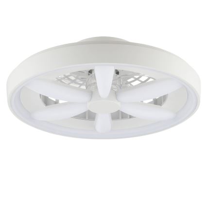 Brilliant - LED RGBW Zatemnitveni stropni ventilator s svetilko GAIANO LED/48W/230V 2700-6500K bela + Daljinski upravljalnik