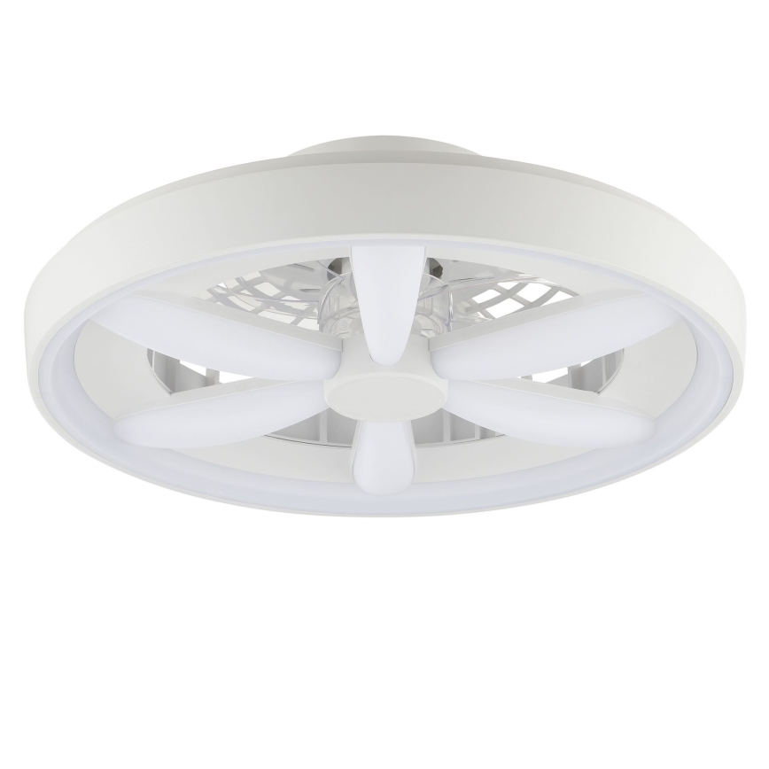 Brilliant - LED RGBW Zatemnitveni stropni ventilator s svetilko GAIANO LED/48W/230V 2700-6500K bela + Daljinski upravljalnik