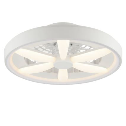 Brilliant - LED RGBW Zatemnitveni stropni ventilator s svetilko GAIANO LED/48W/230V 2700-6500K bela + Daljinski upravljalnik
