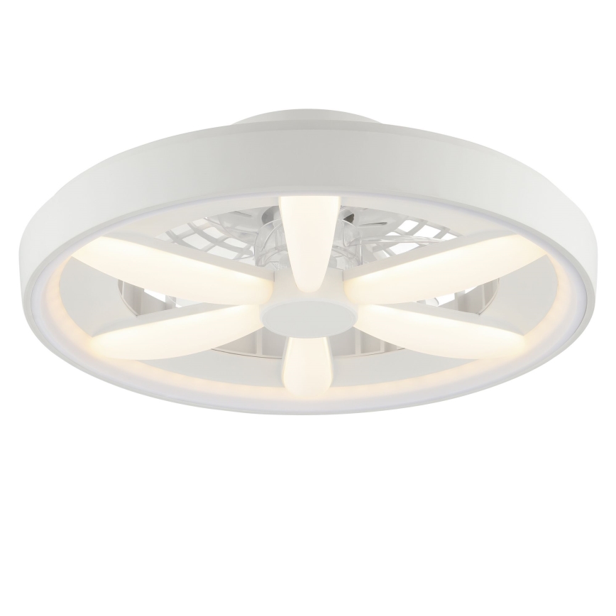 Brilliant - LED RGBW Zatemnitveni stropni ventilator s svetilko GAIANO LED/48W/230V 2700-6500K bela + Daljinski upravljalnik