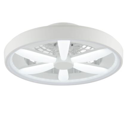Brilliant - LED RGBW Zatemnitveni stropni ventilator s svetilko GAIANO LED/48W/230V 2700-6500K bela + Daljinski upravljalnik